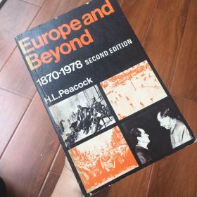 Europe and beyond 1870-1978 欧洲史 英文原版