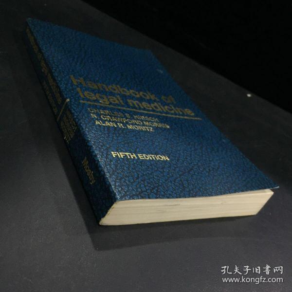 Handbook of legal medicine（法律医学手册）