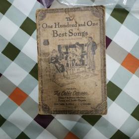 The one hundred and one Best songs 101首最好的歌曲 1927年第29版 孔网现存最早的版本！