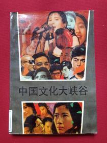 馆藏本纪实文学丛书《中国文化大峡谷》1992年11月1版1印（江苏文艺出版社，有海南省电力学校图书馆藏章及书卡编号、钟祖基著）