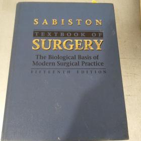 SABISTON   TEXTBOOk OF SURGery