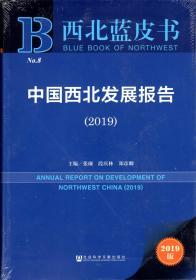 中国西北发展报告（2019）全新未拆封