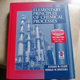 Elementary Principles of Chemical Processes(英语)精装..9780471375876