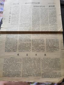 创刊号【安徽新文艺】报 第五——第八版
1968年7月5日