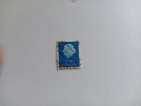 荷兰邮票 朱丽安娜女王  70C 1953年左右发行  朱丽安娜女王（1948—1980年） 被誉为“人民的女王”