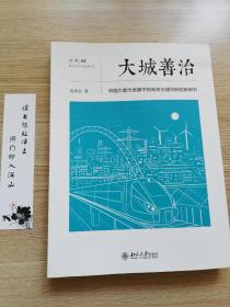 大城善治：中国大都市发展中的政府治理机制创新研究