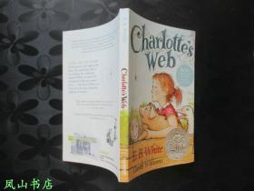 Charlotte's Web（英文原版怀特经典童话《夏洛的网》，精美插图本，正常32开本！非馆无划，品近全新）