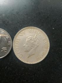 外国银币一枚。1941年〈边齿,特色防伪〉