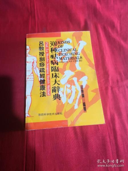 吕教授刮痧疏经健康法——300种祛病临床大辞典