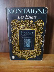 MONTAIGNE  LES ESSAIS  TOME 3 【法文原版】