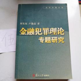 金融犯罪理论专题研究——法学专题系列