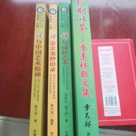 禅宗公案妙语录  相期以茶   禅与园林艺术    禅与中国艺术精神（四本合售）