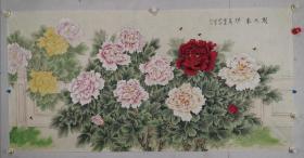 耿玉轩    1962年生于河北沧县，自幼受家庭熏陶，16岁拜河北省名画家米春茂先生为师学习工笔画。现为中国美术家协会会员、文化部中国国际书画艺术研究会理事、中国民主建国会会员、民建中央画院画师、民建中央画院沧州分院院长、文化部中国国际书画艺术研究会理事、中日美术家交流协会会员、北京工笔重彩画会会员、日本东胜美术株式会社一级特邀画师、日本爽健堂画廊艺术顾问。