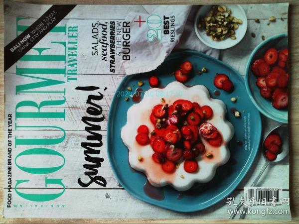 Australian Gourmet Traveller Magazine 01/2017 美食旅行者杂志