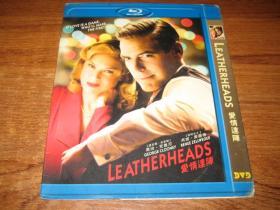 DVD 爱情达阵 Leatherheads 乔治·克鲁尼 蕾妮·齐薇格 中文字幕