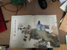 荣宝斋画谱 四十五 45 工笔花鸟部分  陈之佛绘a5
