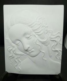 达芬奇手稿版本石膏艺术摆件《沉睡中的维纳斯》