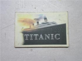 老明信片 TITANIC 泰坦尼克号 一函13张全