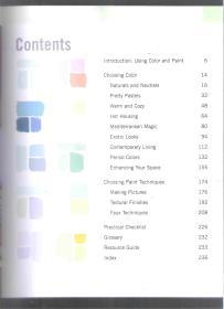 【优质生活图书】国外装潢设计画册 1001 Ideals for Color & Paint（颜色和涂料的1001个想法）原版英语装潢画册