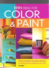 【优质生活图书】国外装潢设计画册 1001 Ideals for Color & Paint（颜色和涂料的1001个想法）原版英语装潢画册