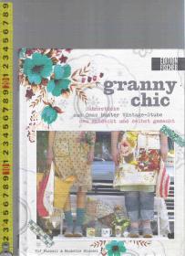 【优质生活图书】精装本礼品书 国外装饰画册 granny chic（各种色彩和房屋布置）