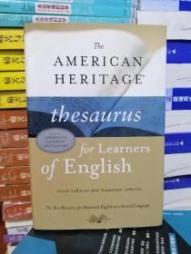 The American Heritage Thesaurus for Learners of English  英语学习词库