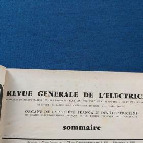 Reyue  Generale de    L'Electricite
TOME  77
No.   1-4  
1968
Reyue  Generale de    L'elect-ricite
TOME  77
No.5-8
1968
二册合售