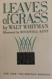 Leaves of Grass  草叶集  Kent 插图版    布面精装