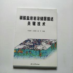 碳酸盐岩岩溶储层描述关键技术