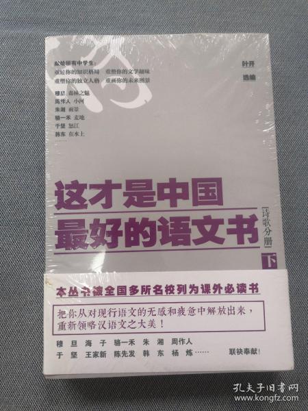 这才是中国最好的语文书·诗歌分册（下）