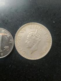 外国银币一枚。1941年〈边齿,特色防伪〉