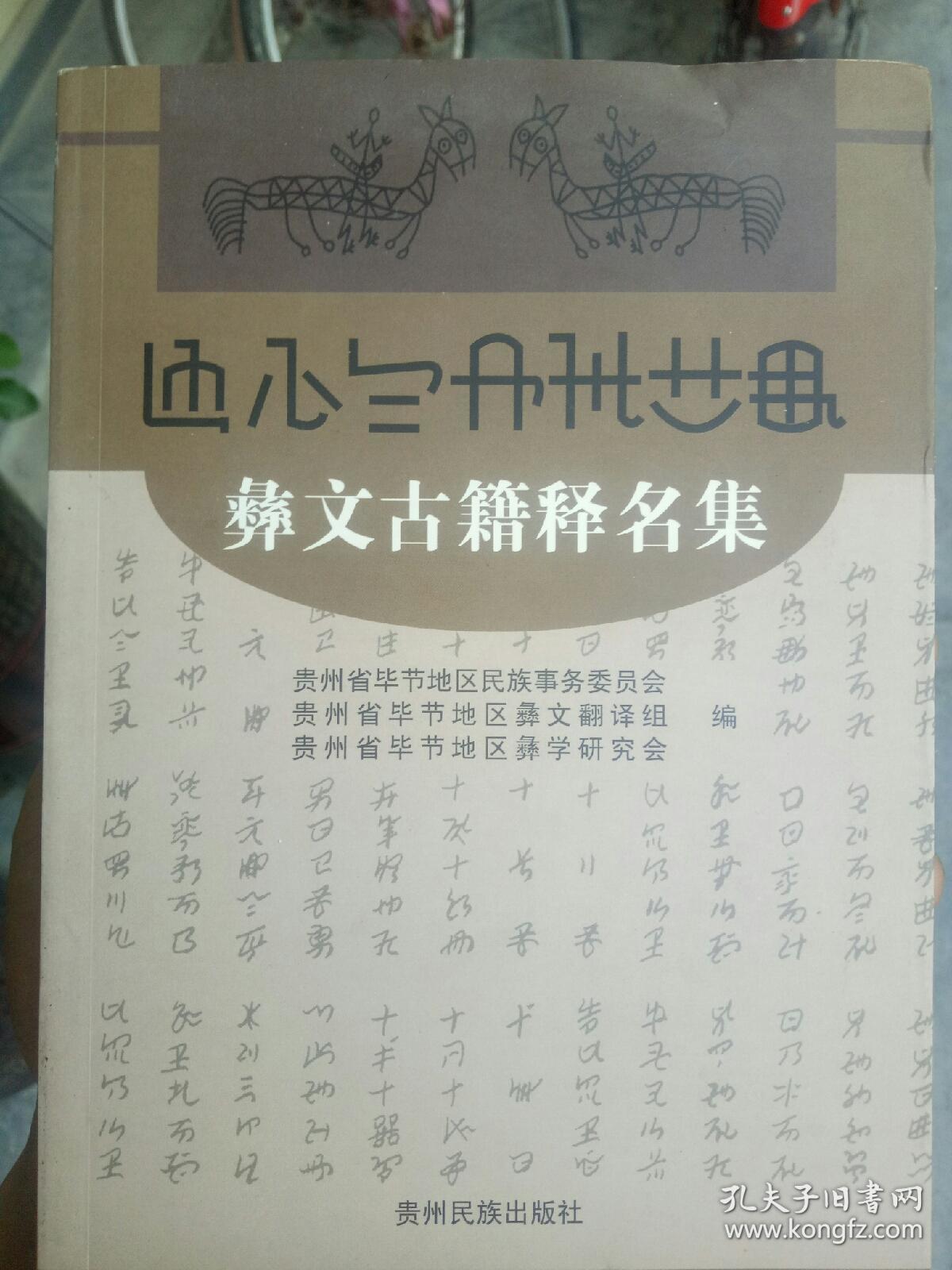 彝文古籍释名集——2号架