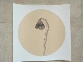 陜西國畫家馬騰芳  精品扇面
