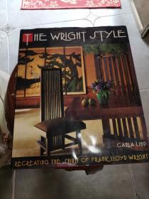 THE WRIGHT STYLE （英 文原版大画册16k精装）F2