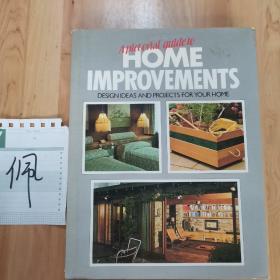 A pictorial guide to HOME IMPROVEMENTS