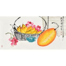 当代花鸟画家 傅老师《瓜果香》HN10327