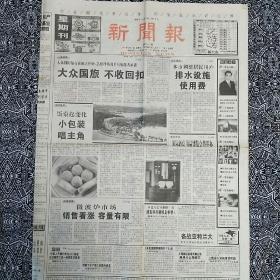 《新闻报•星期刊》（1996年3月31日生日报）