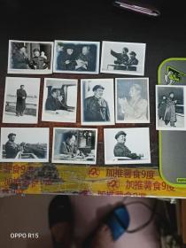 六七十年代毛主席、林彪：老照片一组11张 （黑白老照片）【看图包老】