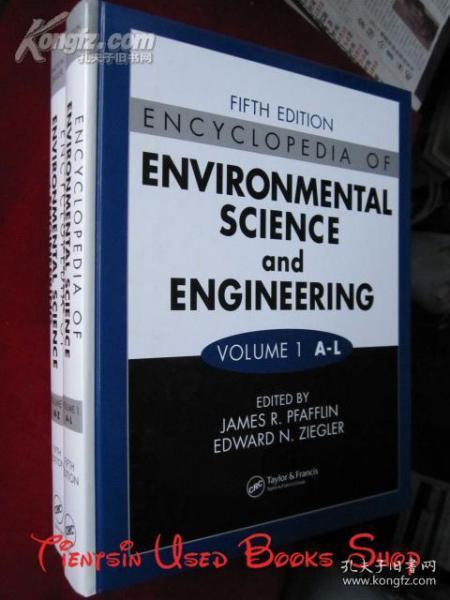 Encyclopedia of Environmental Science and Engineering（Fifth Edition, 2 Volume Set）环境科学与工程百科全书（全2卷集 第5版 英语原版 精装本）