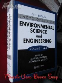 Encyclopedia of Environmental Science and Engineering（Fifth Edition, 2 Volume Set）环境科学与工程百科全书（全2卷集 第5版 英语原版 精装本）