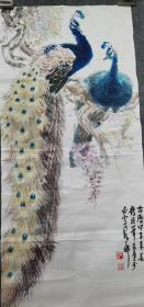 湖北百岁著名画家彭祖华花鸟画作品