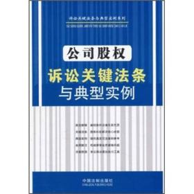 诉讼关键法条与典型实例系列：公司股权诉讼关键法条与典型实例