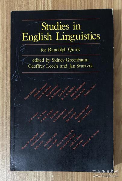 Studies in English Linguistics for Randolph Quirk