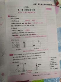 衡水重点中学状元手写笔记数学 化学 地理