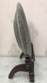 龙泉青瓷-龙凤大盘