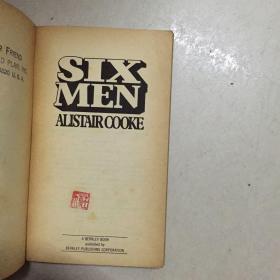 SIX MEN 英文原版