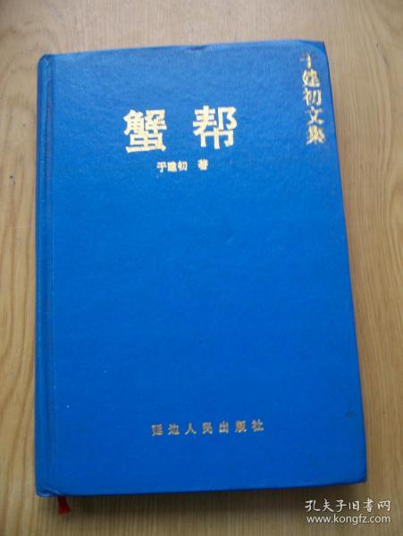 王建初文集 蟹帮 ***精装大32开 【32开--9】