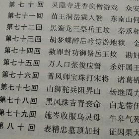 中国古典文学名著：说岳全传，全本，典藏，