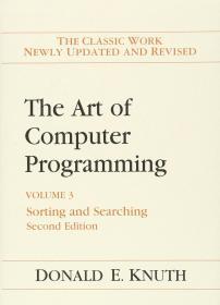 预订2周到货 The Art of Computer Programming, Volumes 3  英文原版  计算机程序设计艺术   排序与查找   Donald E. Knuth 高德纳