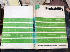 Probability概率                 [1978年教育出版社出版】      作者李国泽签名赠本